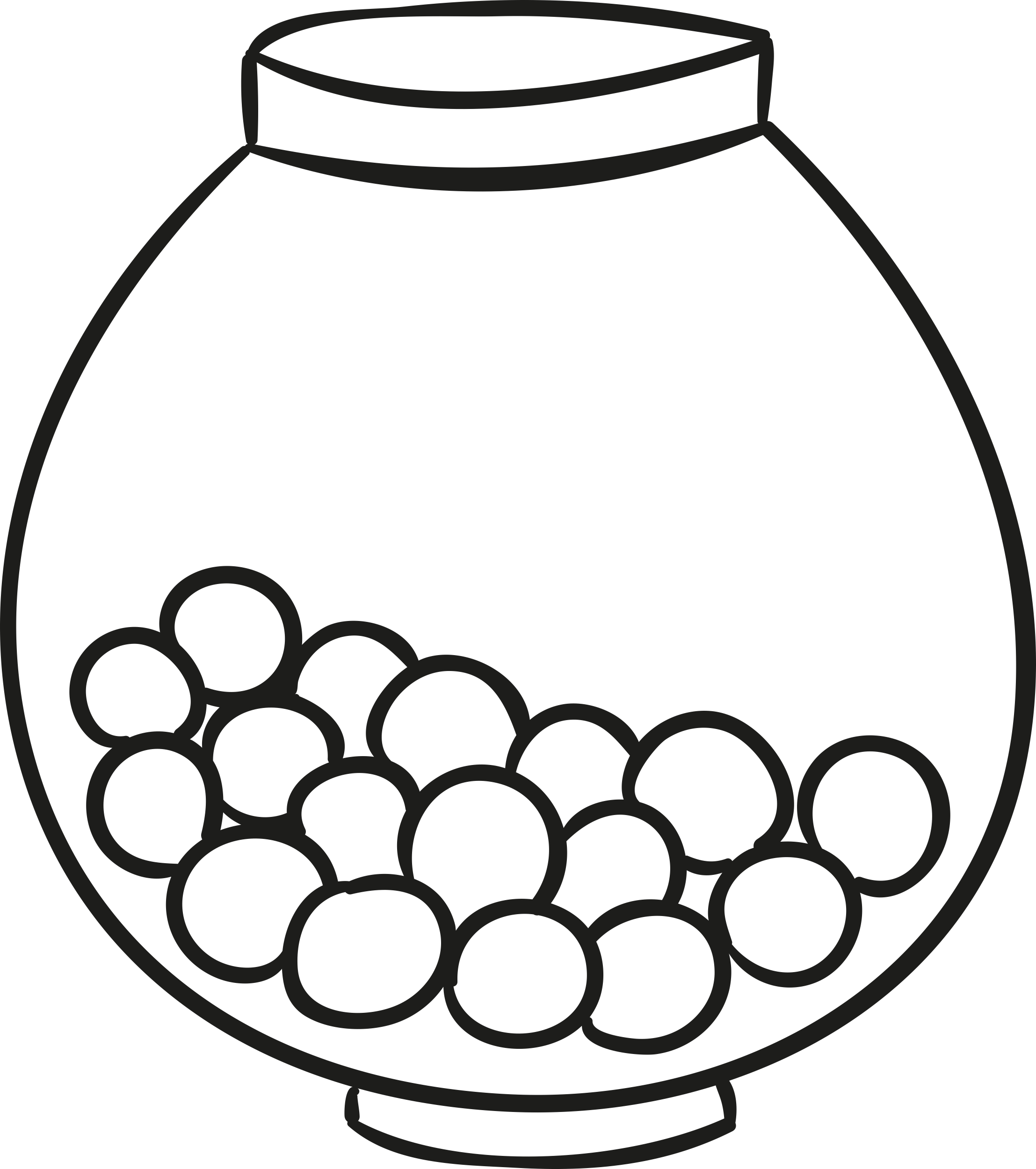 Candy Balls Outline Svg Vector Free Vectors